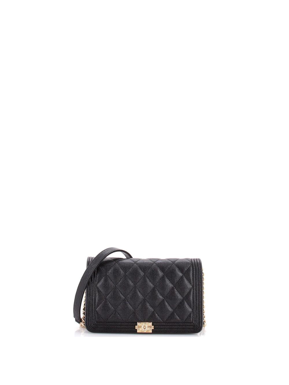Chanel Boy Wallet On Chain Quilted #296882C32B